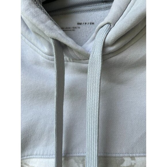 Under Armour Hoodie S Loose Fit Gray Camo Print - Picture 4 of 7